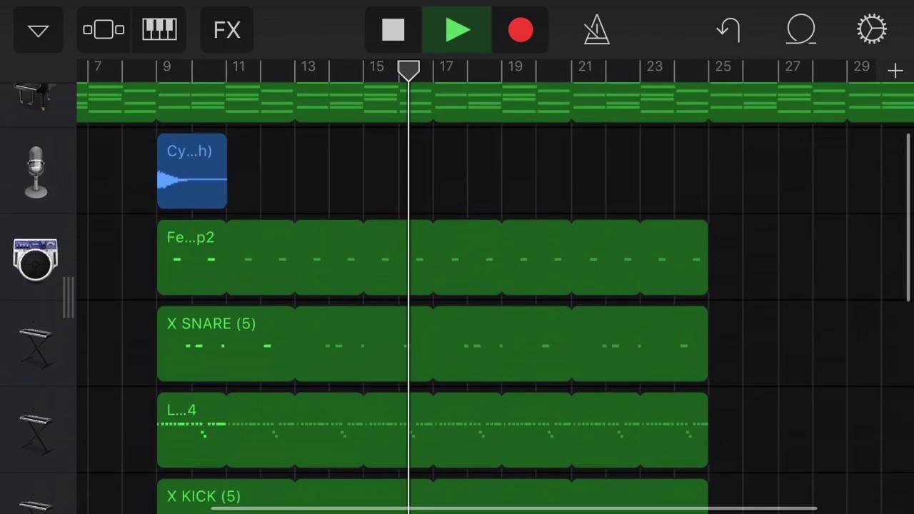 How to make a trap beat on garageband ios